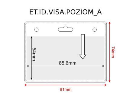 Visa&nbsp;horizontal (92&nbsp;x&nbsp;74&nbsp;mm)