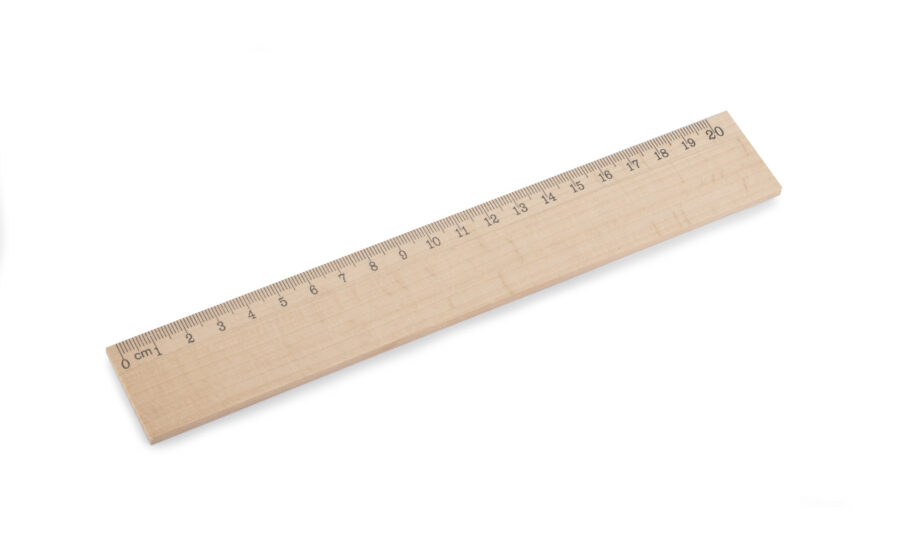 Holzlineal 20 cm DALJO