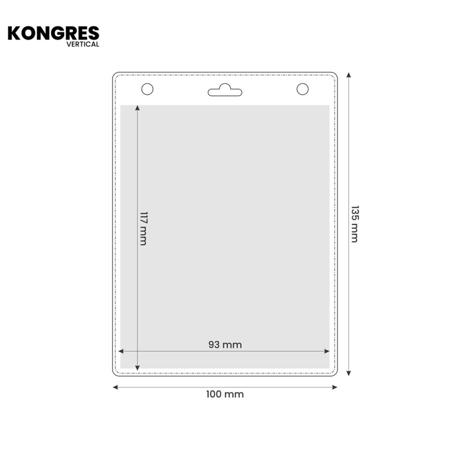 Etui für Identifikationskarten KONGRES