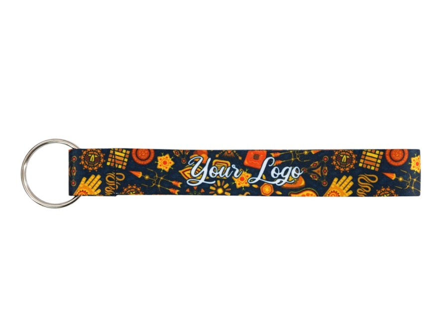 Kurzes Polyester-Schlüsselband