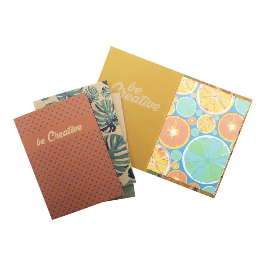 Postkarte mit Brillenreinigungstuch Dioptry Mail Eco