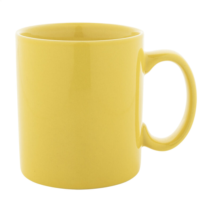 Farbiger Keramikbecher Kolomu